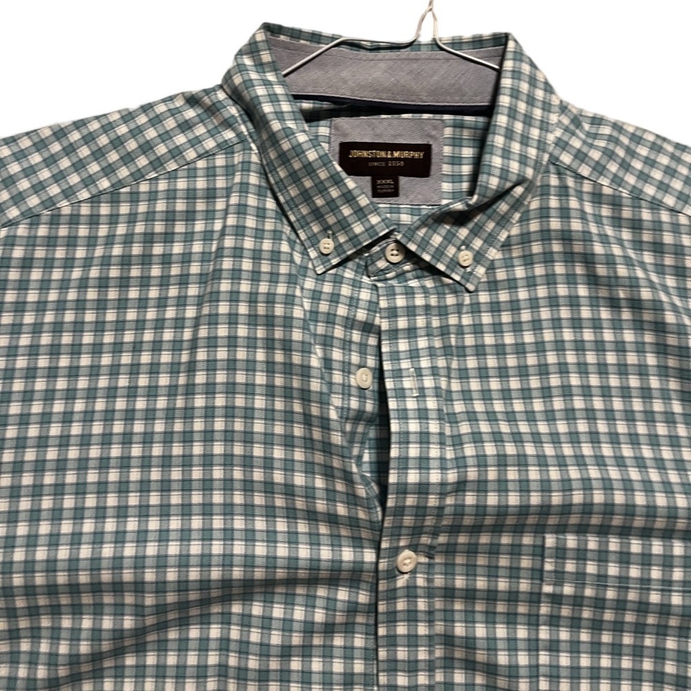 Johnston and Murphy plaid dress shirt - Picture 2 of 2